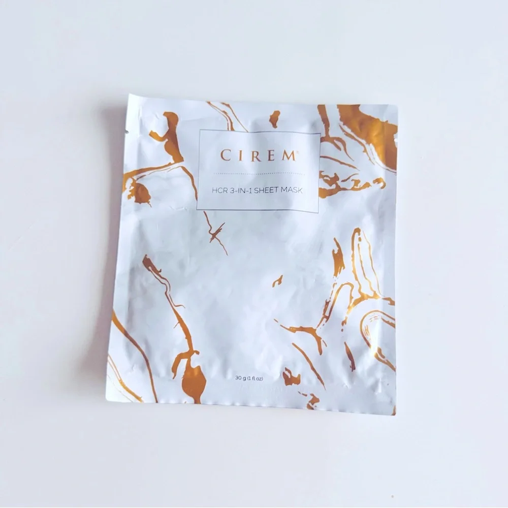 CIREM HCR 3-in-1 Sheet Mask Luxury Gold Skincare Face Mask ✨$799 MSRP✨